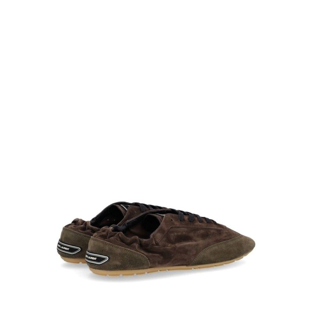 Saint Laurent Men Lewis Suede Sneaker - Picture 3 of 5